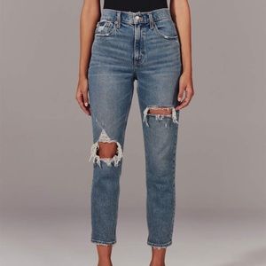 Abercrombie High Rise Mom Jeans